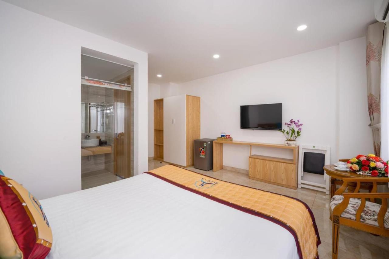 Blue-S Hotel & Apartment Da Nang Bagian luar foto