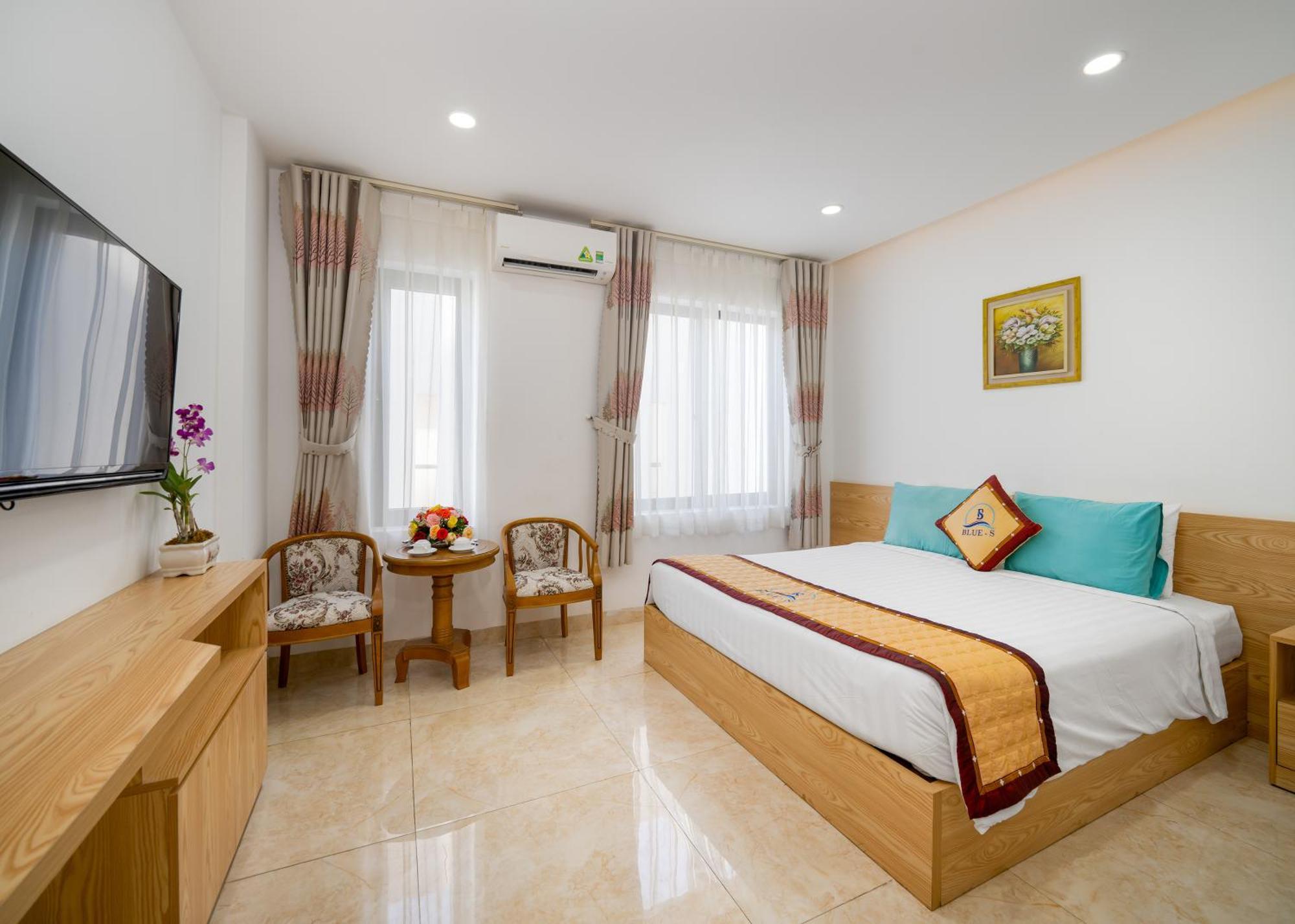 Blue-S Hotel & Apartment Da Nang Bagian luar foto