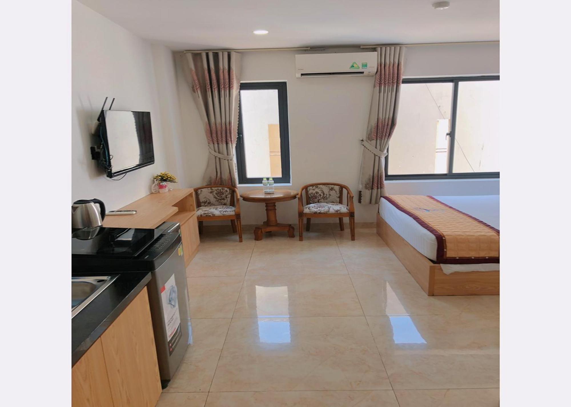 Blue-S Hotel & Apartment Da Nang Bagian luar foto